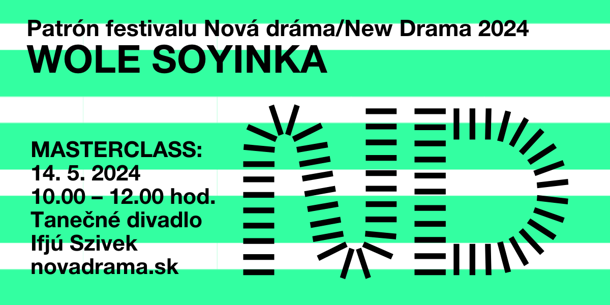 banner festivalu Nová dráma