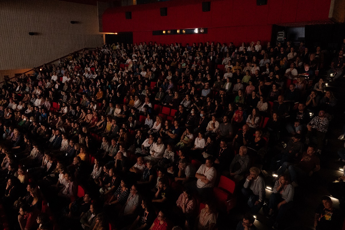 plná kinosála počas festivalu Cinematik